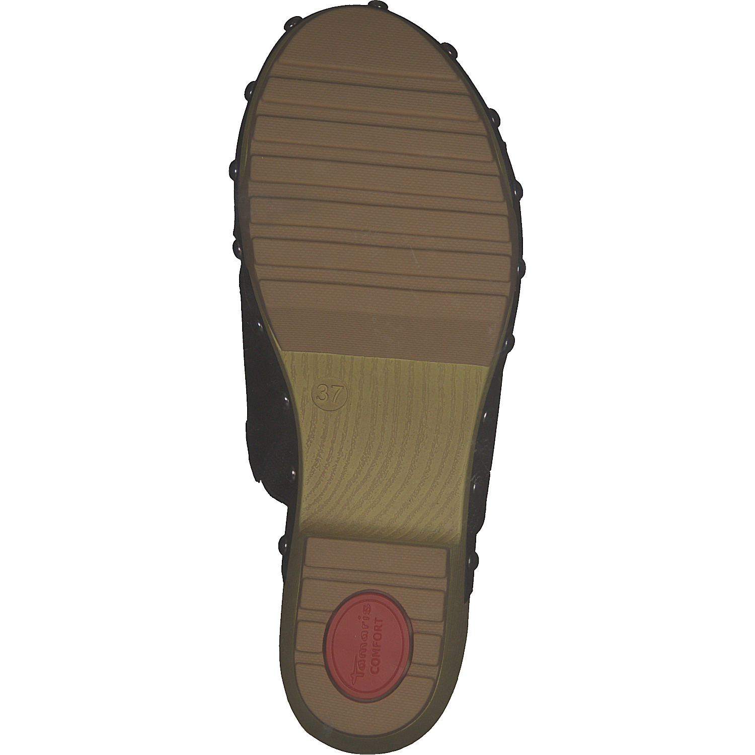 COKLI ODPRTI TAMARIS COMFORT BLACK - slika 3