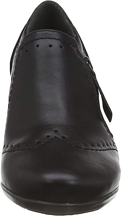Ženski čevlji s peto Jana Shoes - črni - slika 3