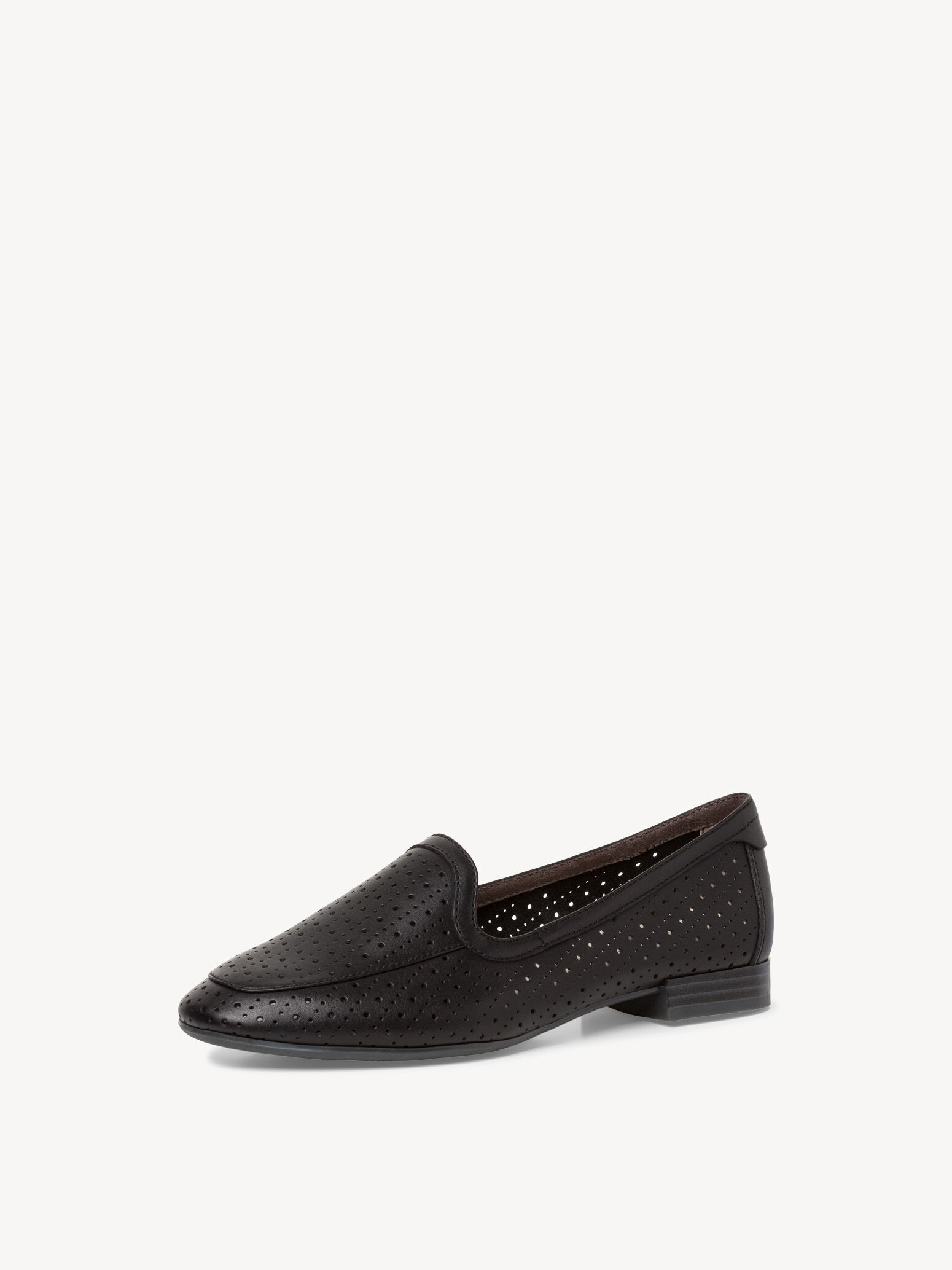 Ženski mokasini Tamaris Comfort Fit – črni